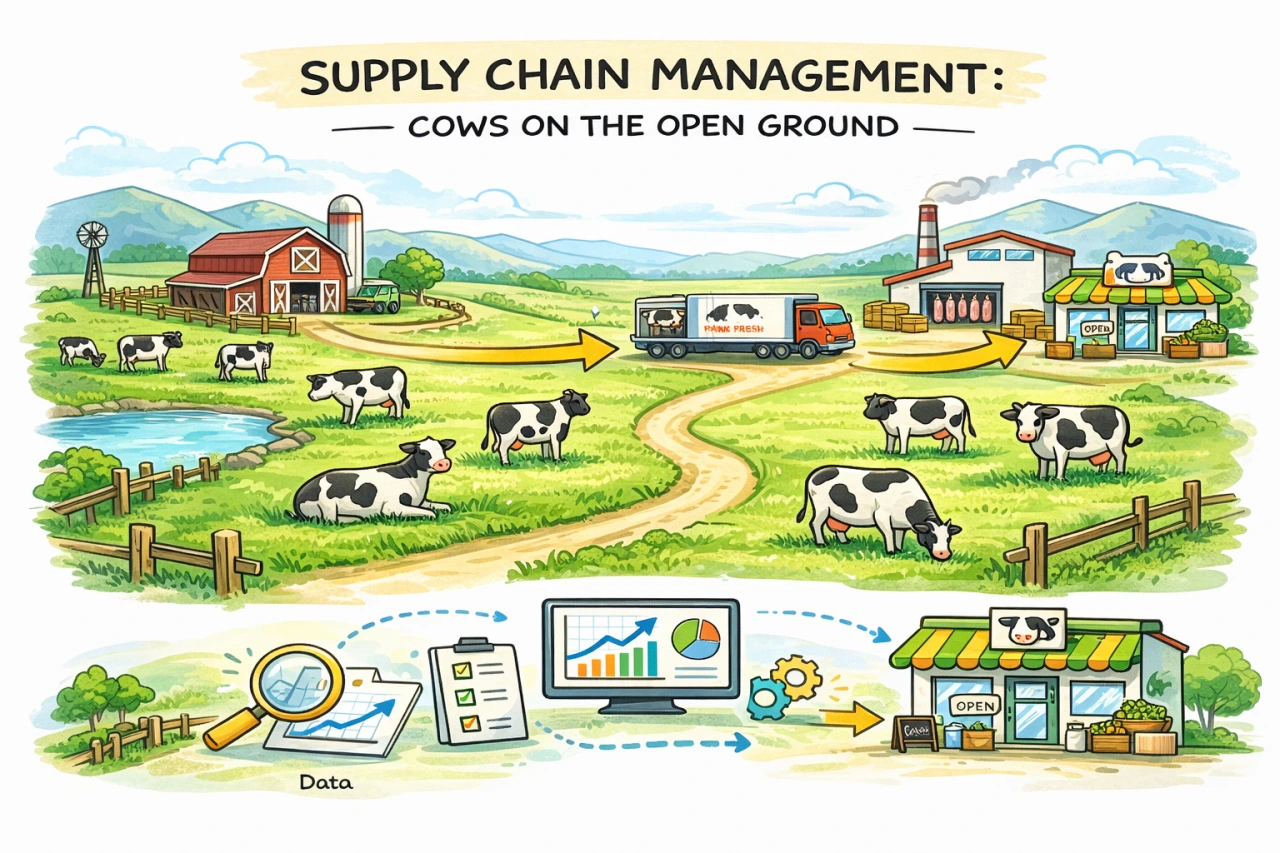 供应链管理之空地上的奶牛