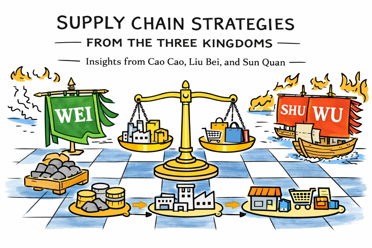 供应链三国：曹操与刘备的“产销哲学”启示录