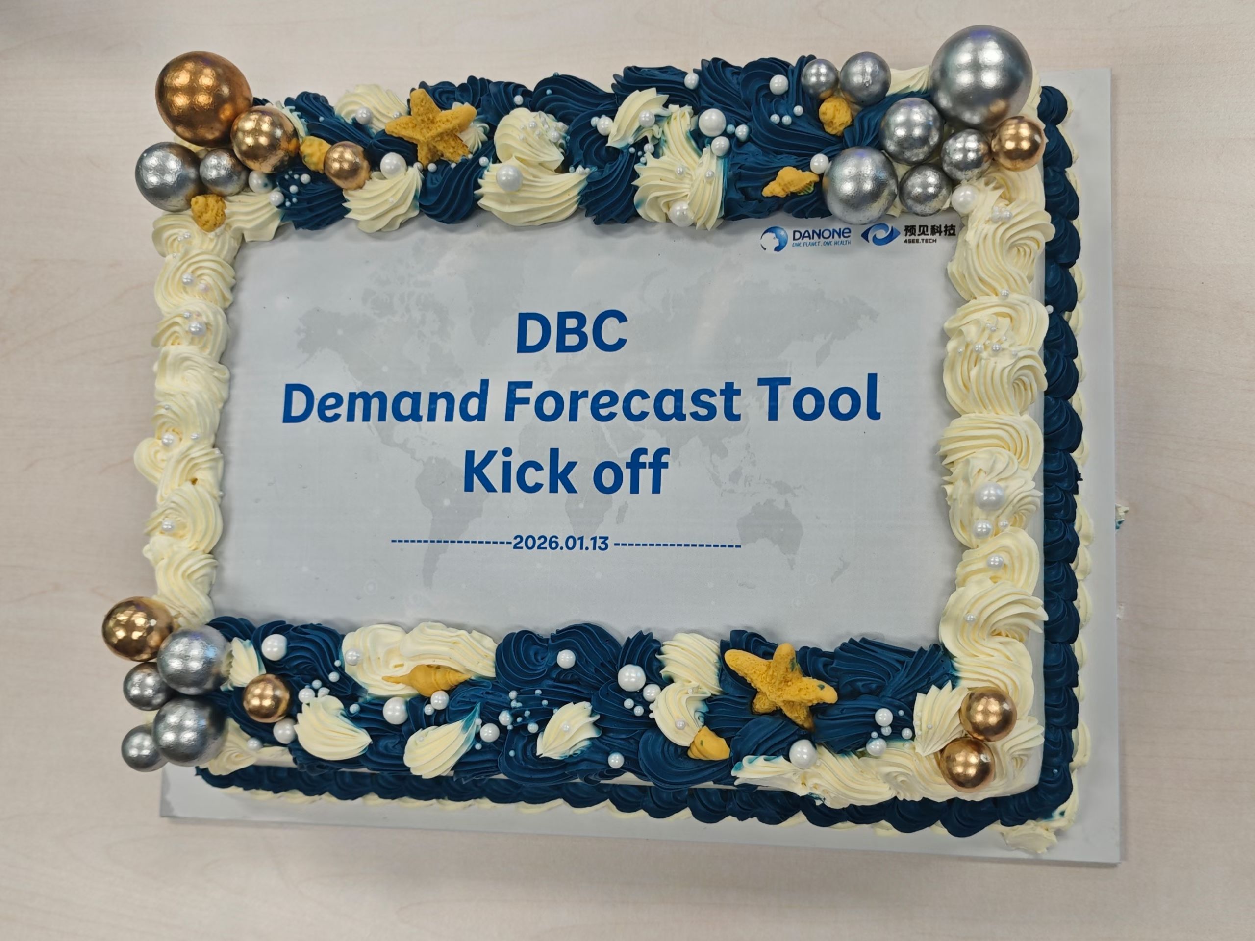 预见科技 × 达能中国，AI需求预测项目启动