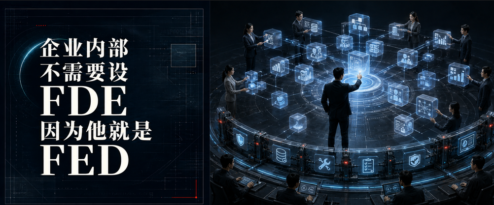 企业内部不需要FDE,他,本来就是FDE 企业内部不需要FDE,他,本来就是FDE