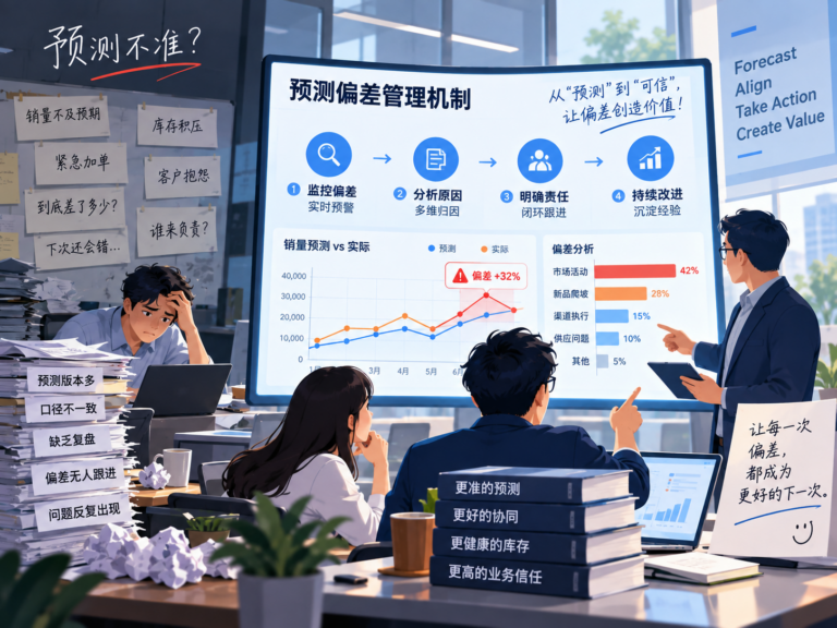 企业如何建立预测偏差管理机制